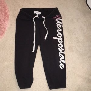 Aeropostale cut off sweats